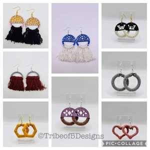 Earrings Svg | Earring Designs Svg | Earring Files | Earring Svg | Glowforge Files | Glowforge Earrings | Glowforge Svg | Laser Ready Files