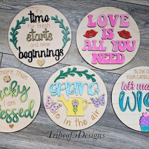Interchangeable Sign Inserts Svg | Interchangeable Signs Svg | Interchangeable Shelf Sitters Svg | Inserts For Interchangeable Signs Svg |