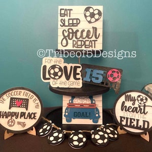 Soccer Tiered Tray svg | Soccer Tier Tray signs svg | Soccer sing svg | Soccer 3D signs svg | Tiered Tray Decor | Tiered Tray Signs | svgs |
