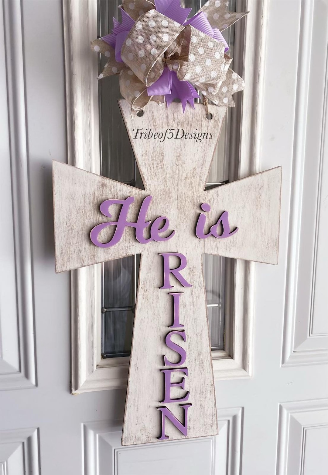 He is Risen Svg He is Risen Door Sign Svg He is Risen Sign Svg Easter