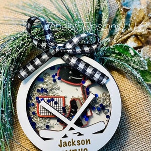 Hockey Ornaments Svg | Hockey Shaker Ornaments Svg | Personalized Hockey Ornaments Svg | Sport Shaker Ornaments Svg | Hockey Svg Files |