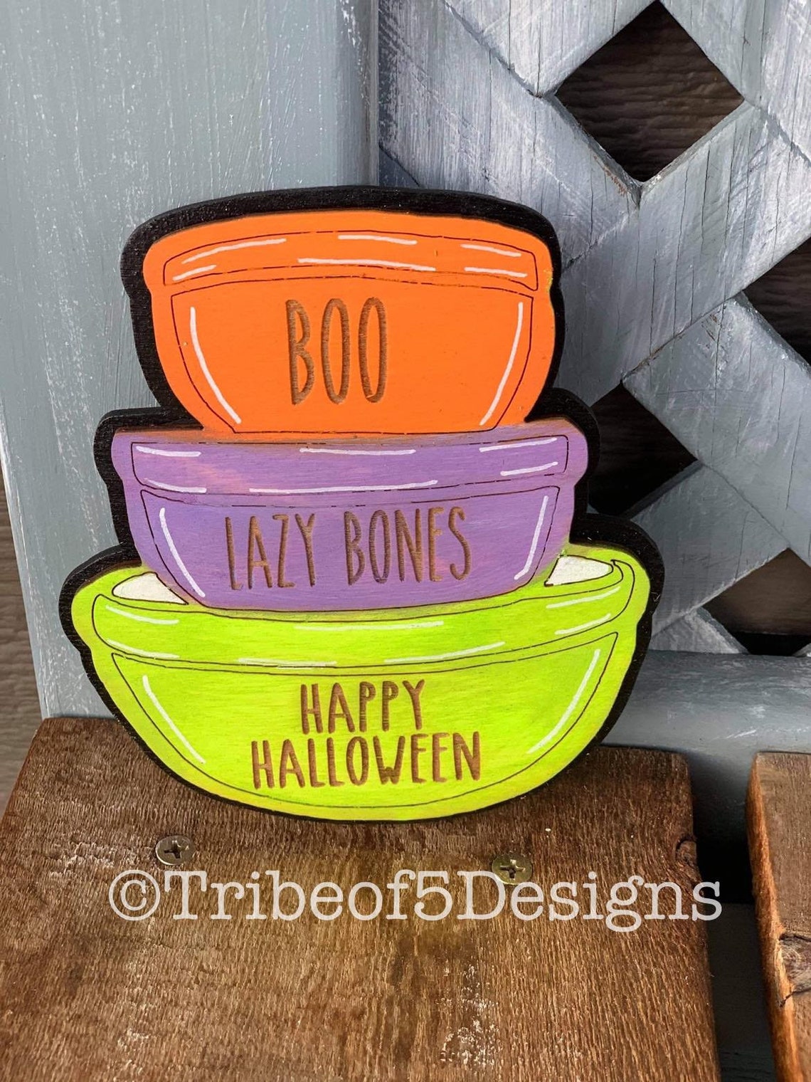 Rae Dunn Tiered Tray Svg Rae Dunn Halloween Tiered Tray Svg Etsy