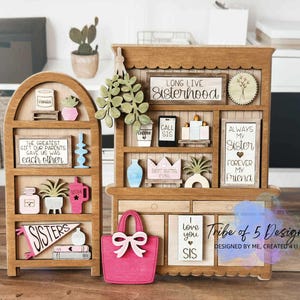 Sister Hutch Shelf Sitters Svg | Sister Signs Svg | Sister Svgs | Sister Gifts Svg | Sister Shelf Sisters Svg | Hutch Shelf Sitters Svg |