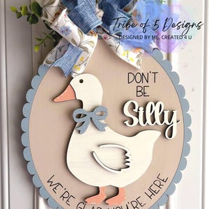 Veranda gans deur hanger Svg | Veranda gans deur teken Svg | Voordeur veranda gans tekenen Svg | Silly Goose Svg-bestanden | Voordeur tekenen Svg |
