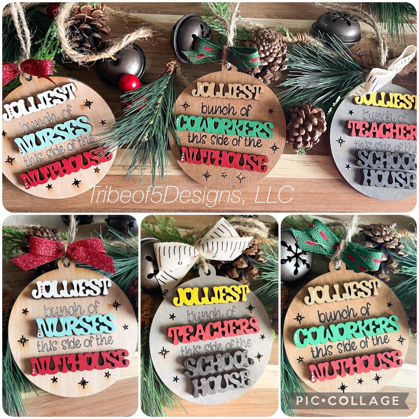 Meuva Love Letters Ornaments Wedding Red Square Ornaments Home Couples Wooden Crafts Decoration Sister Ornament Christmas Ball Set Teacher Ornament