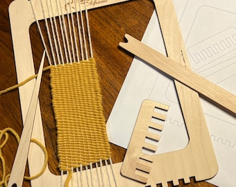 Small Tapestry Loom & Tools