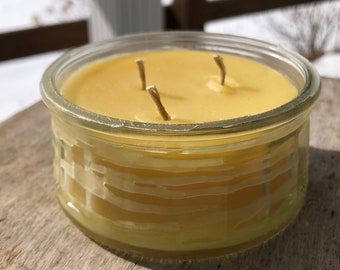 4 ounce Beeswax Candle