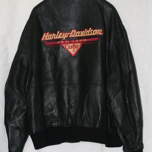 Blouson cuir moto 2025 harley