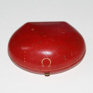 Omega watch box vintage