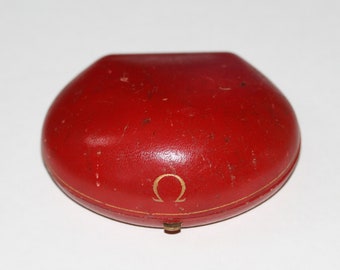 Omega watch box vintage