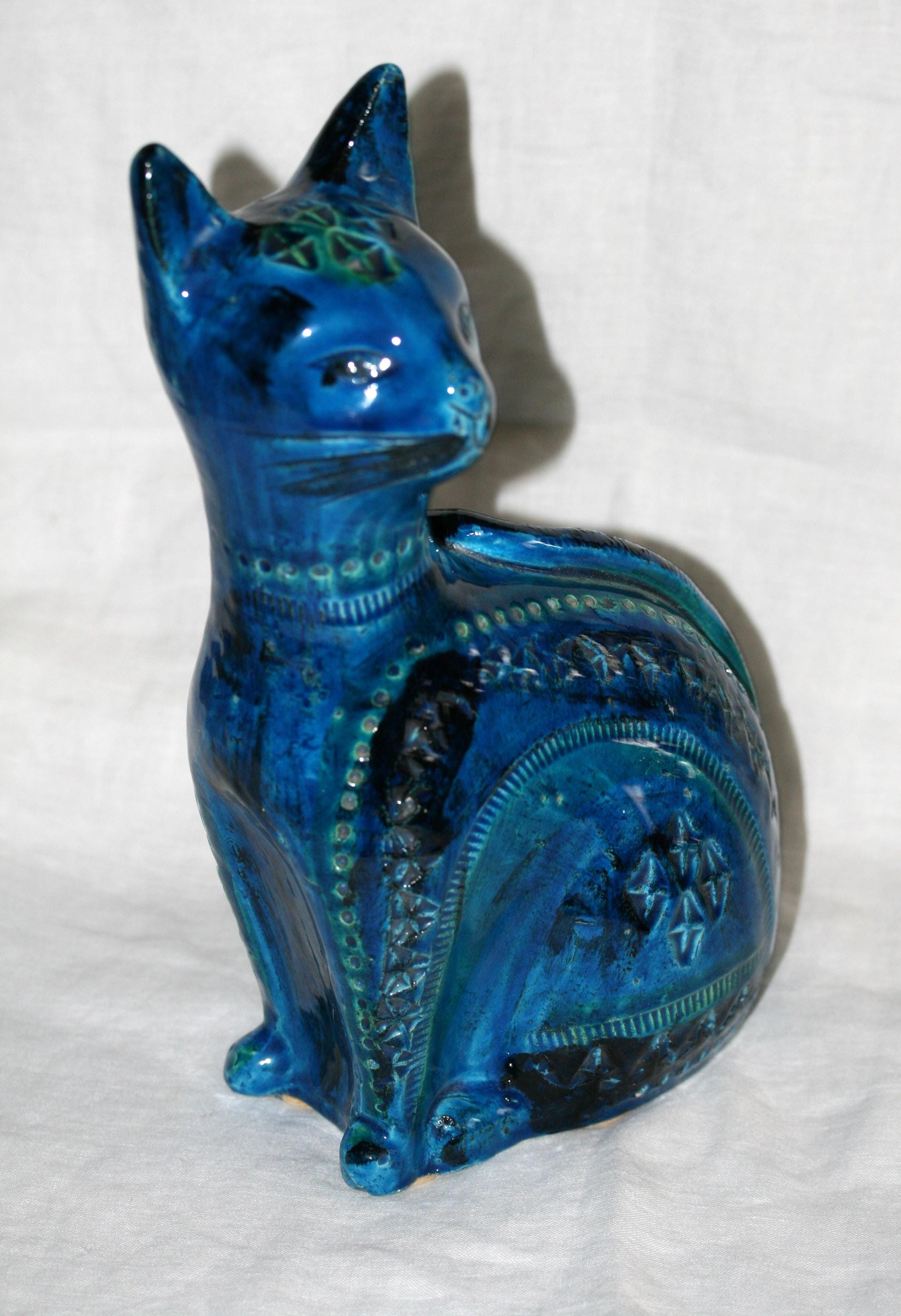 Bitossi cat figurine - Etsy 日本
