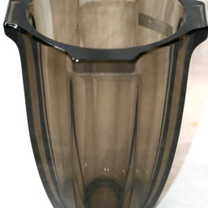 Art Deco glasvas Rudolf Schröter Inwald