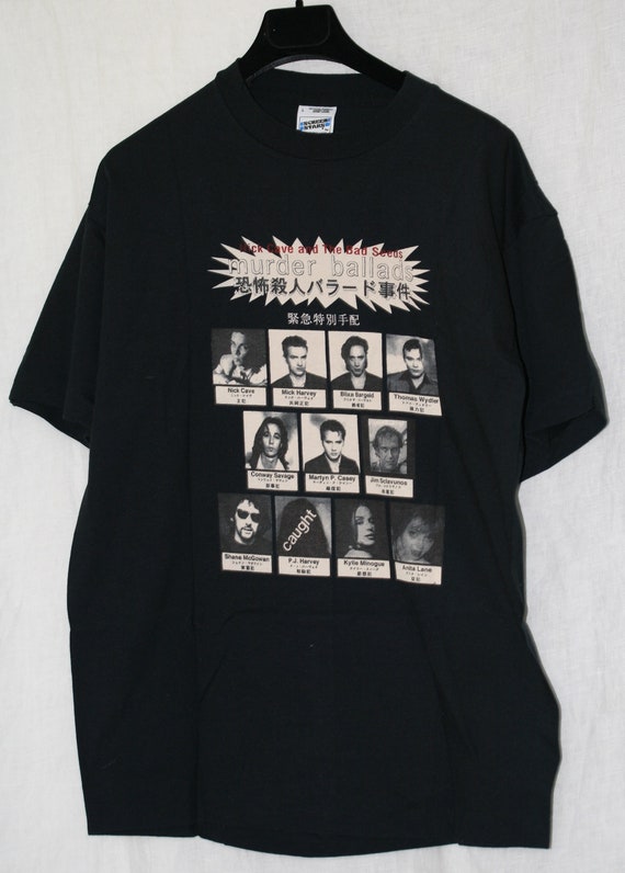 Vintage 1996  NICK CAVE and the bad seeds tour T-… - image 1