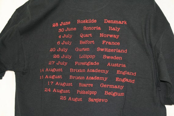 Vintage 1996  NICK CAVE and the bad seeds tour T-… - image 4