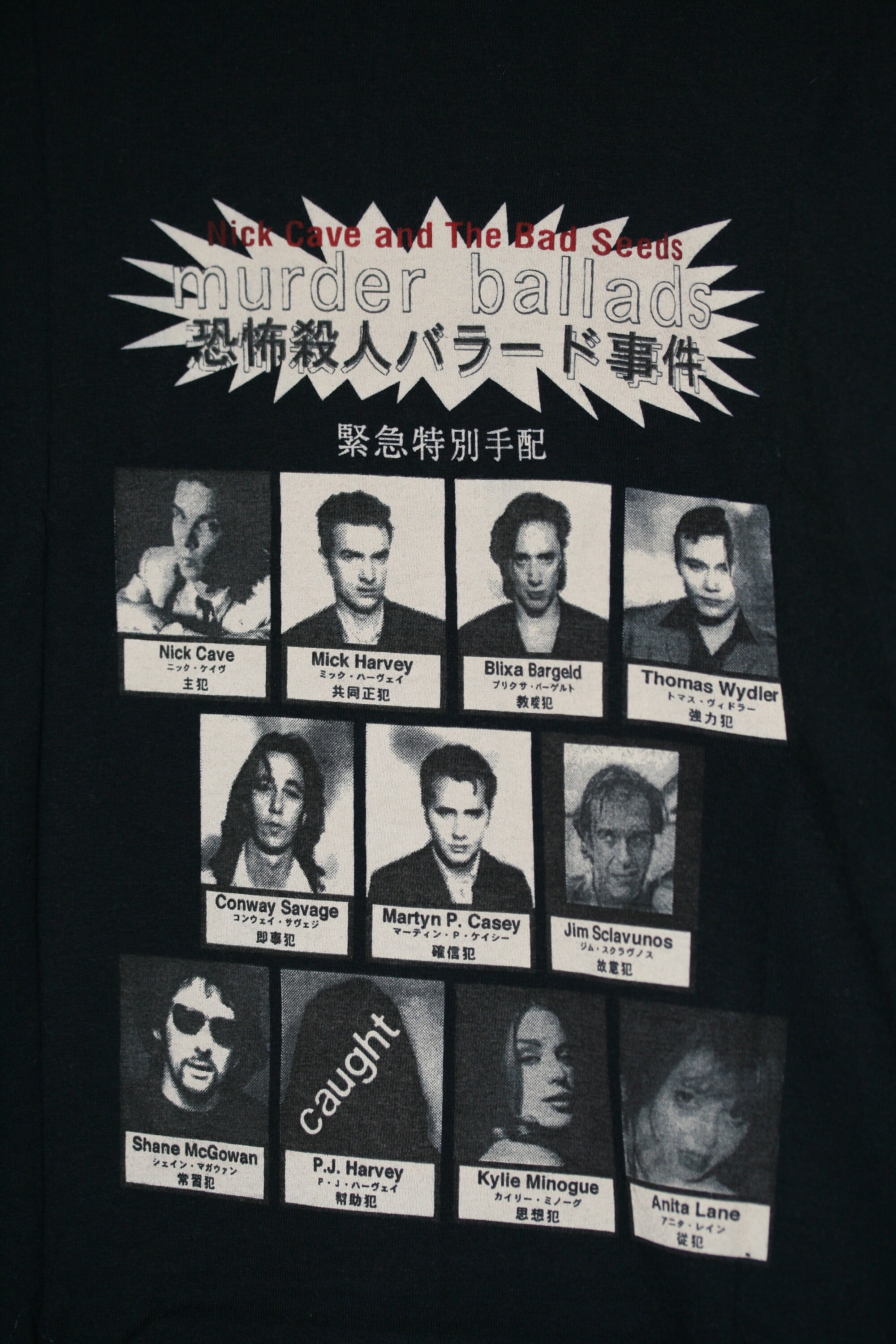 nick cave ニックケイブ 当時のツアーTシャツ ビンテージ nick cave ニックケイブ 当時のツアーTシャツ ビンテージ - メルカリ