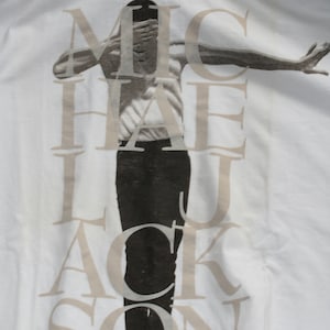 Michael Jackson King of Pop tour T-shirt XL