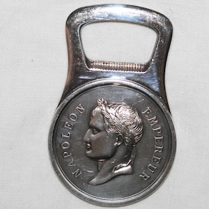 Christofle bottle opener Napoleon Empereur - Silver plated