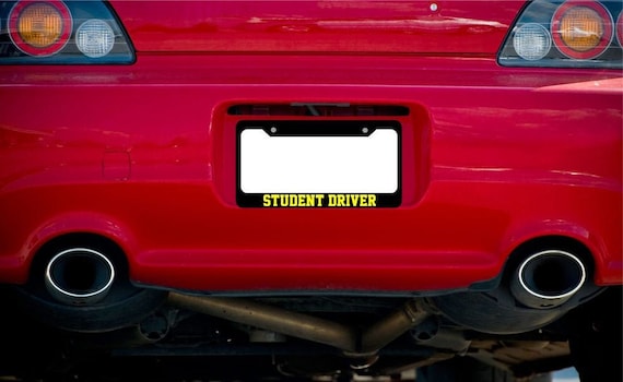 Subuwu Black Metal License Plate Frame