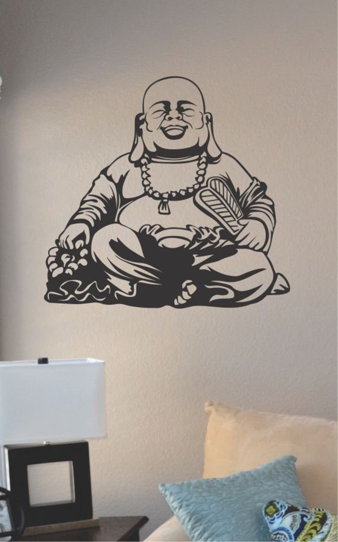 Buddha Vinyl Wall Art Decal Sticker Home House Decor Etsy