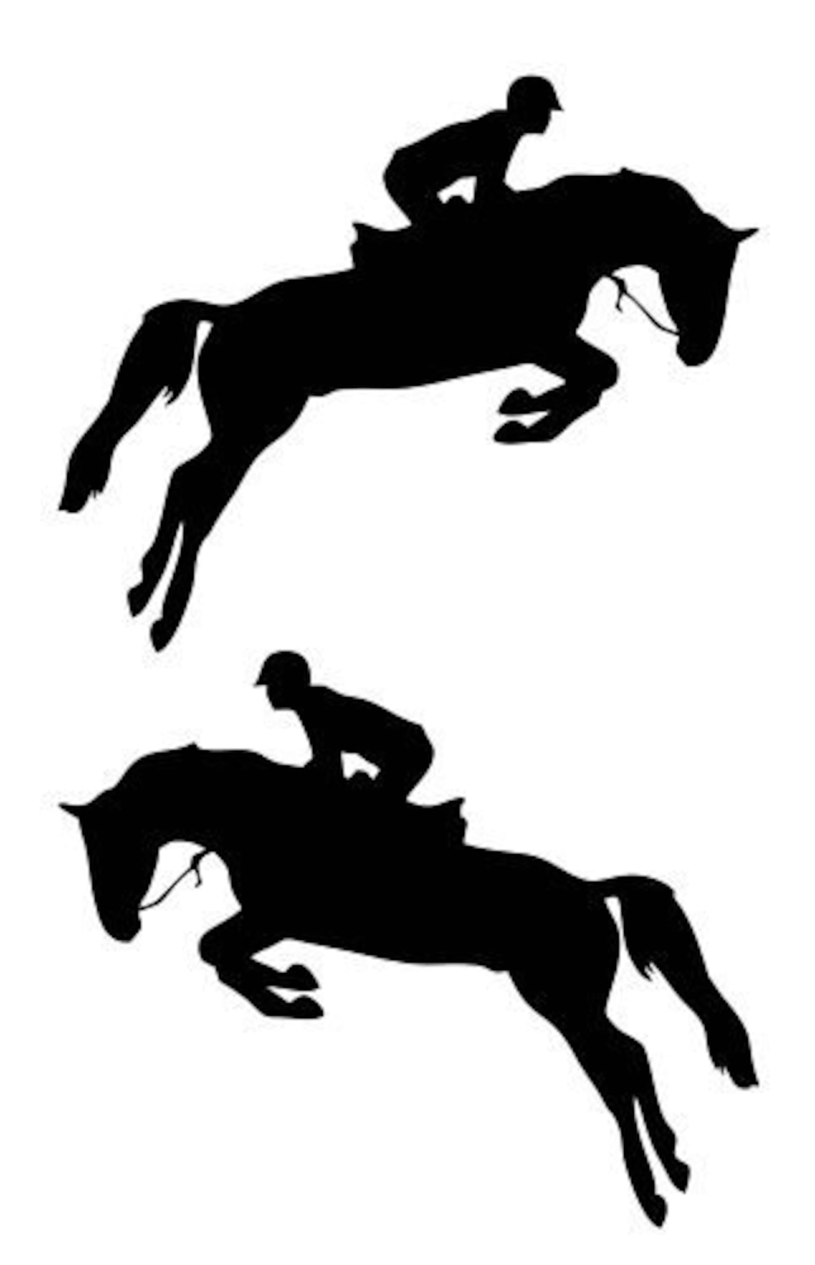 Horse Jumping Cute Funny Vinyl Decal Sticker Light Switch Etsy