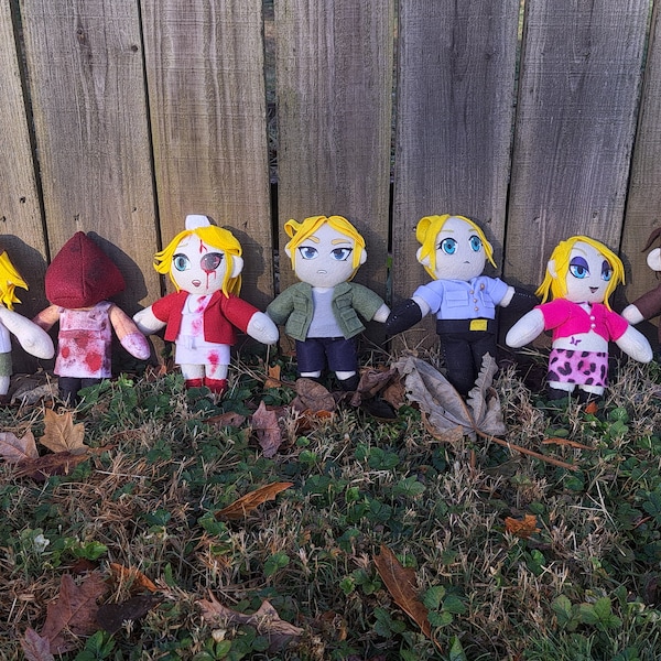 Fanmade Felt silent hill plushies