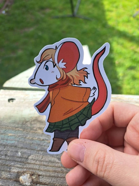 Mouse Ashley from RE4 Sticker for Sale by vonadive