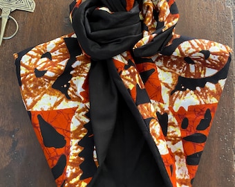 Fascia turbante modellabile double-face