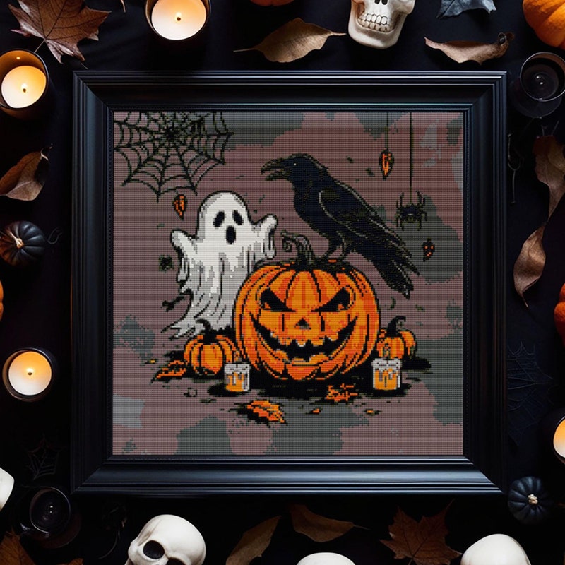 Creepy Cross Stitch - Etsy