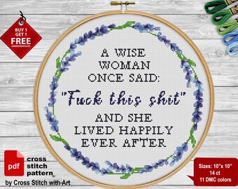 Funny & Snarky Xstitch