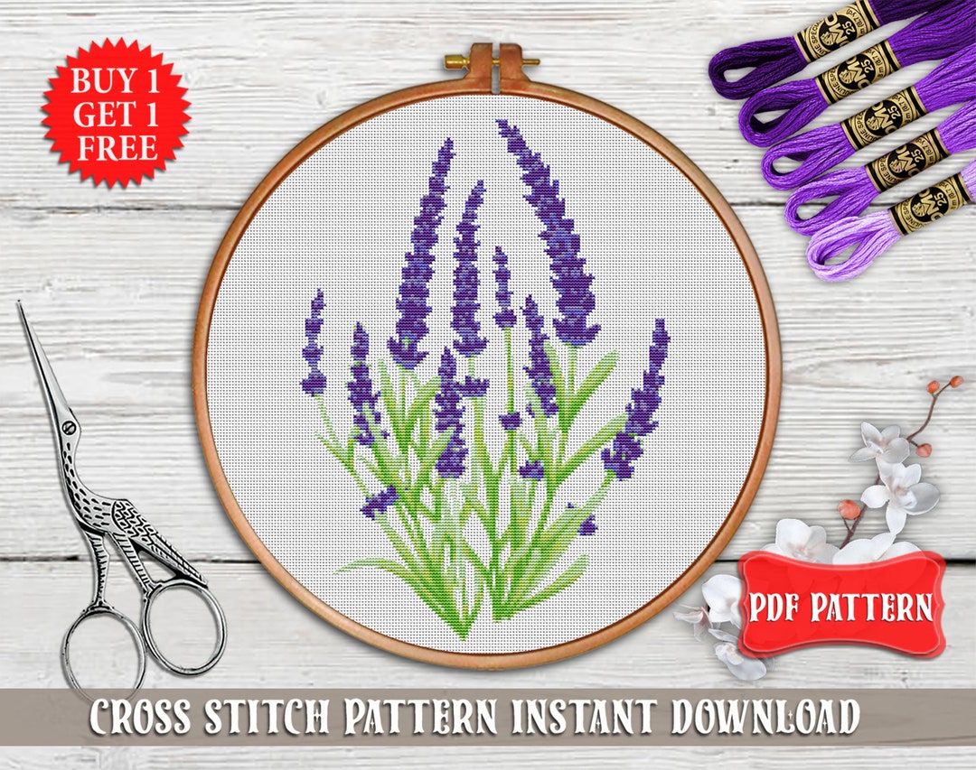 Lavender Cross Stitch Pattern Flower Cross Stitch PDF Flower Embroidery Floral Cross Stitch Modern Cross Stitch Plant Cross Stitch Design - Etsy lavender-cross-stitch-pattern-flower-cross-stitch-pdf-flower-embroidery-floral-cross-stitch-modern-cross-stitch-plant-cross-stitch-design-etsy