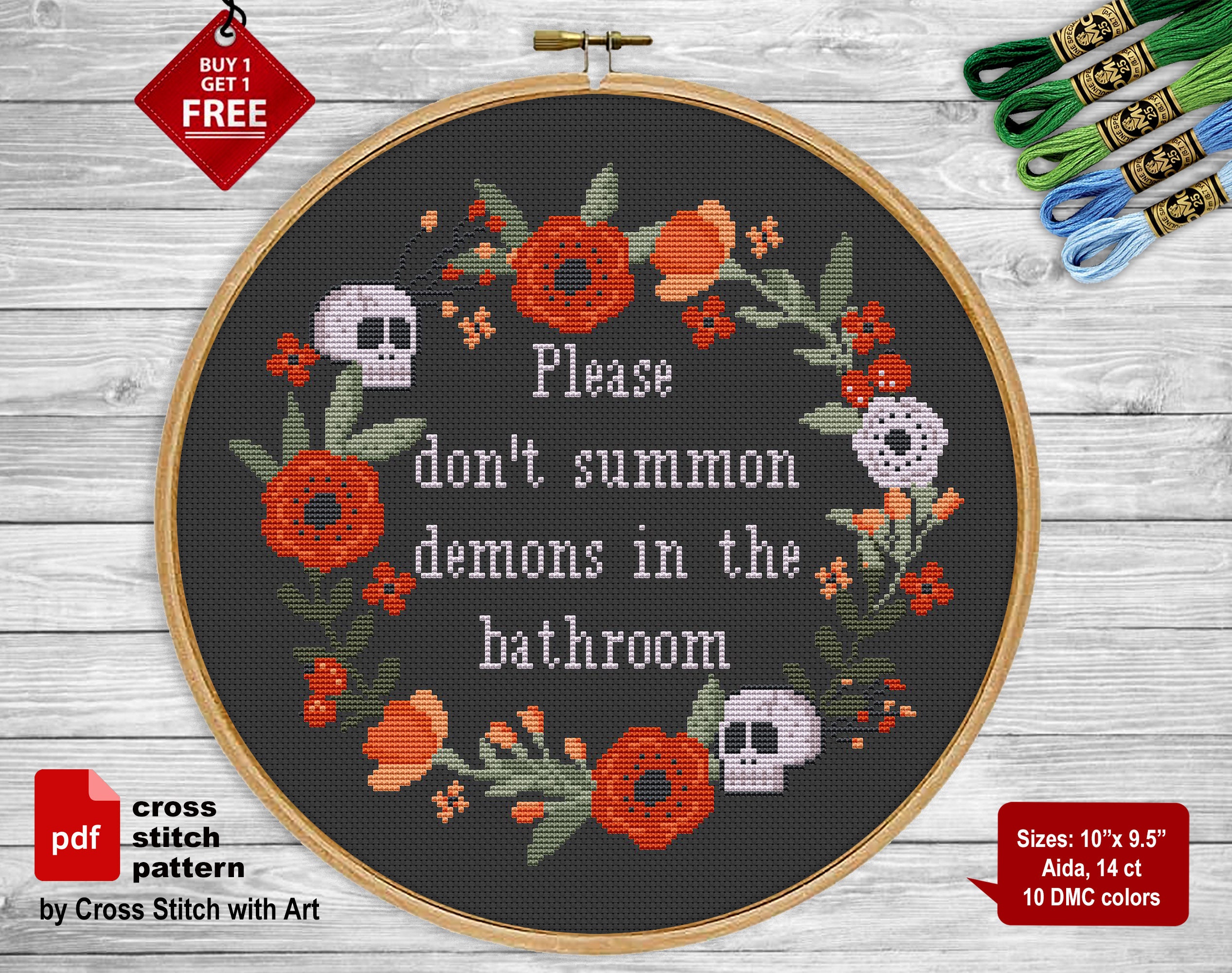 20 Sarcastic Cross Stitch Patterns (PG, PG-13 and R Rated) - The