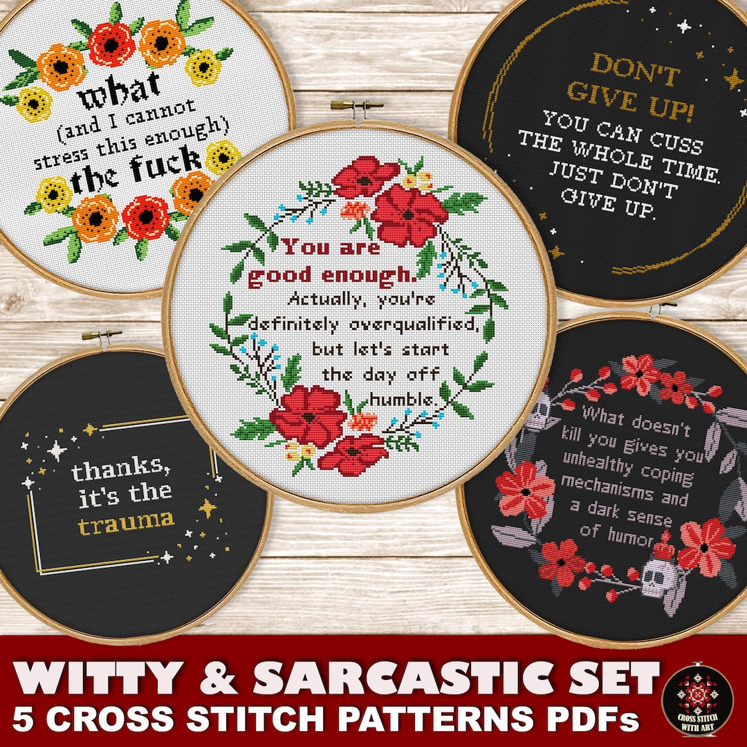 Funny Cross Stitch Patternsnull