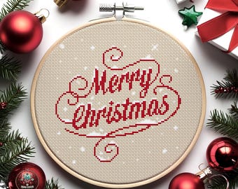 Kit per Ricamo con Telaio - Albero di Natale - Rico Design | Le Forbici