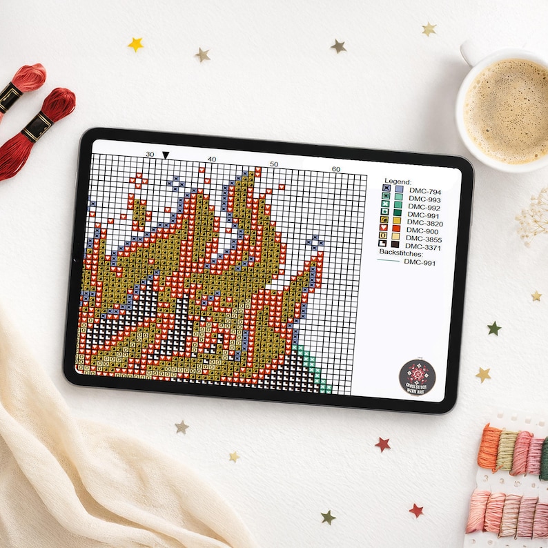 Dumpster Fire Cross Stitch Pattern, Little Light Of Mine. Sarcastic Quote Embroidery (PDF) image 9