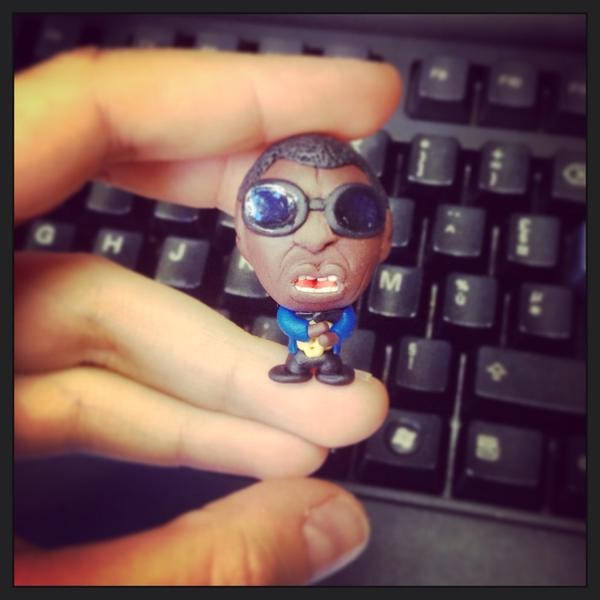 Magnet Ray Charles Fait-Main Unique