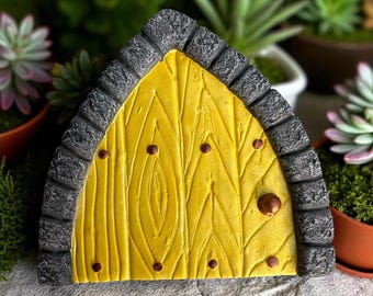 Zonnig Geel Feeëndeur