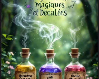 Klein boekje met bijzondere toverdrankjes