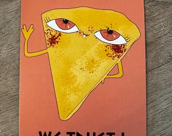 Ansichtkaart van de godin van de Socca in Nice