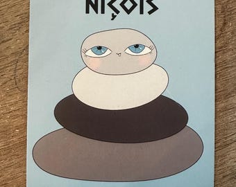 Ansichtkaart van de Niçoise Kiezelgod