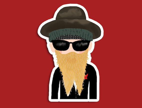 Billy Gibbons Sticker
