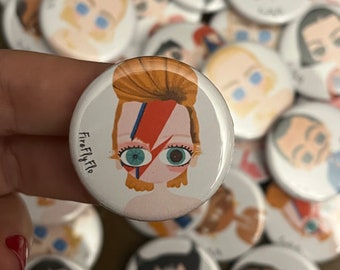 David Bowie Badge