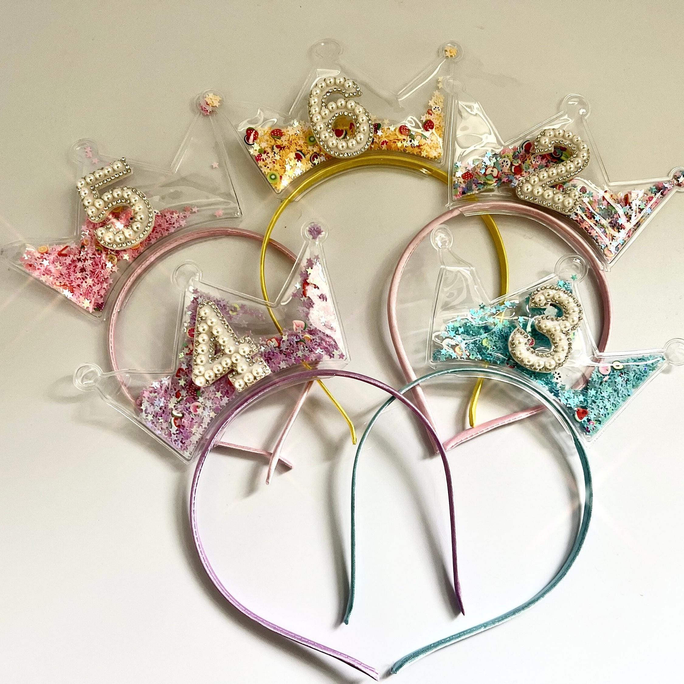 Birthday Girl Party 4th 5th 6th 7th Birthday Crown Alice Band Headband