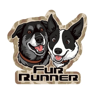Aangepast FurRunner-ontwerp voor honden met 4 lopers