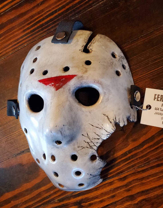 13日の金曜日　ジェイソンマスク　Part7 フライトスタッフ製ホッケーマスク Friday the 13th Jason Mask Part7 Flight Staff Hockey Mask | eBay
