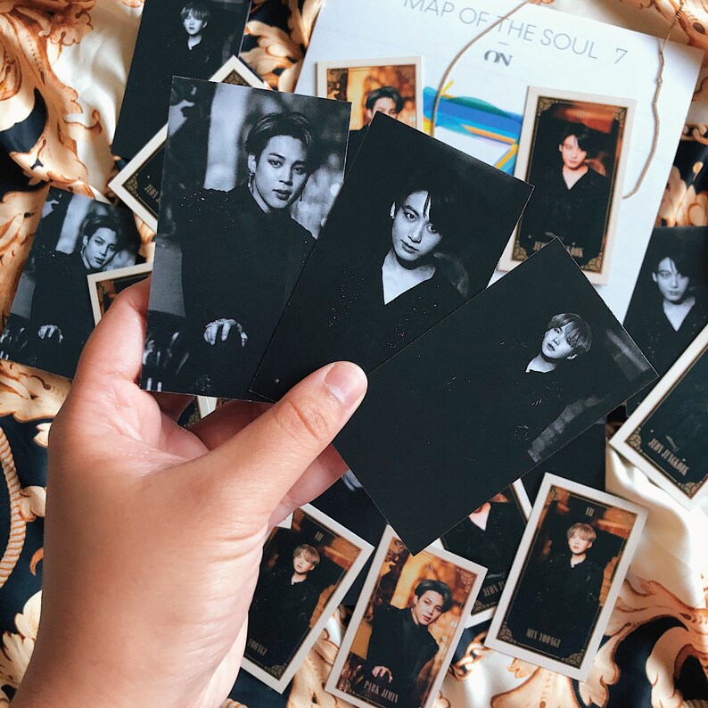 BTS Black Swan Tarot Mini Photocards Etsy