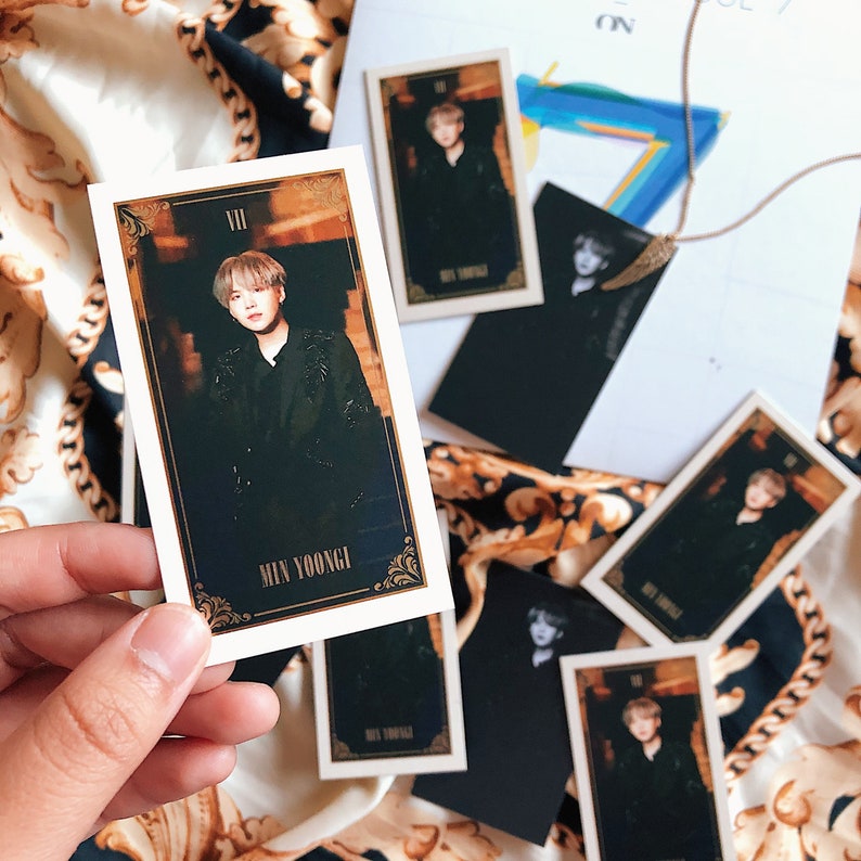BTS Black Swan Tarot Mini Photocards Etsy