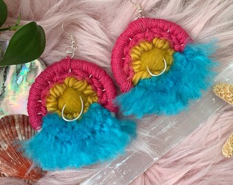 Nonbinary Pride Itsy Bitsy Titsies Earrings