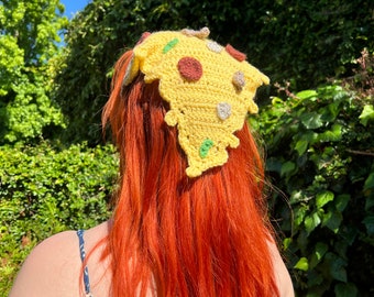Patrón de crochet Bandana de pizza - DESCARGAR PDF DIGITAL