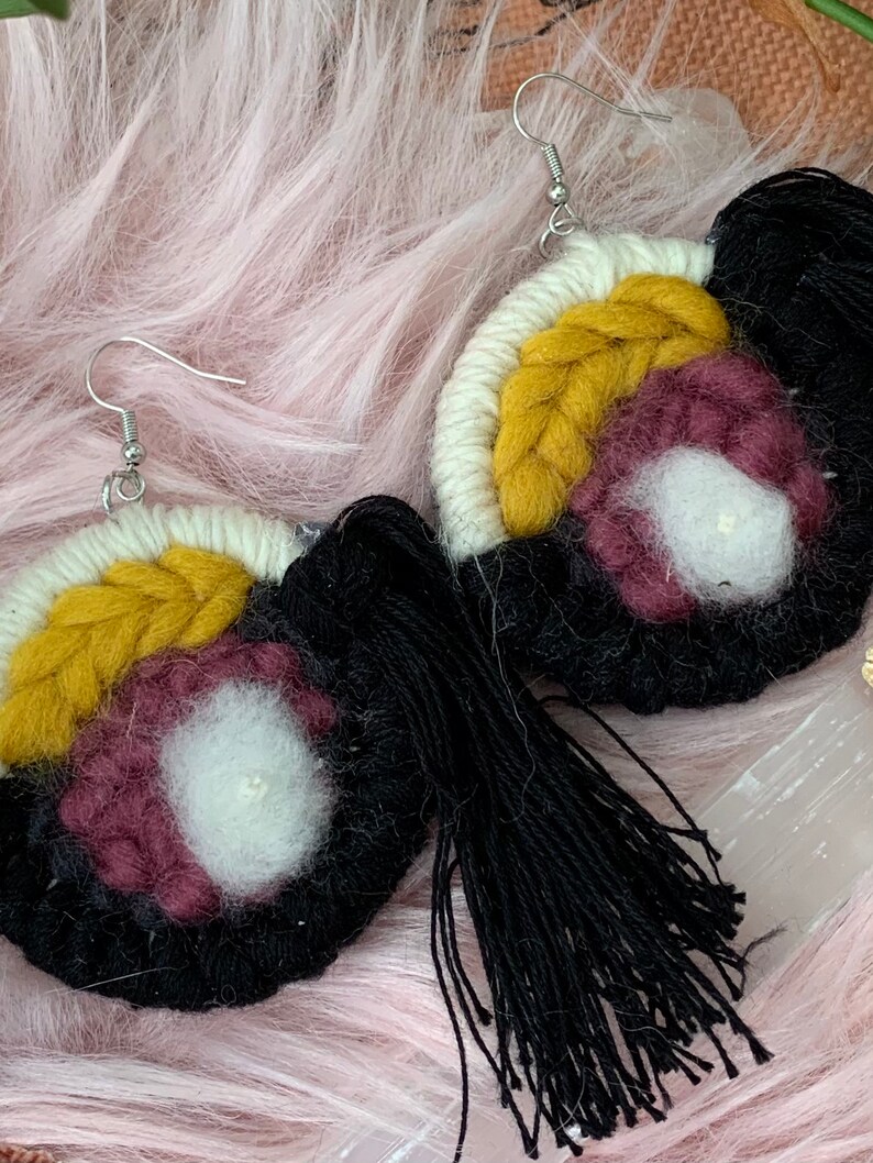 Nonbinary Pride Itsy Bitsy Titsies Earrings