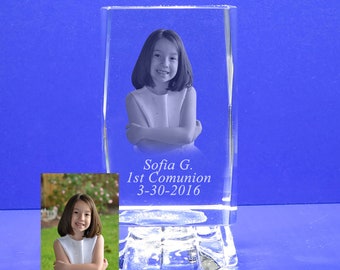 Personalized Custom (12 PCS) Photo Laser Engraving for Baptism, Wedding, First Communion, Sweet 16. Quinceañera, Mis 15 Años